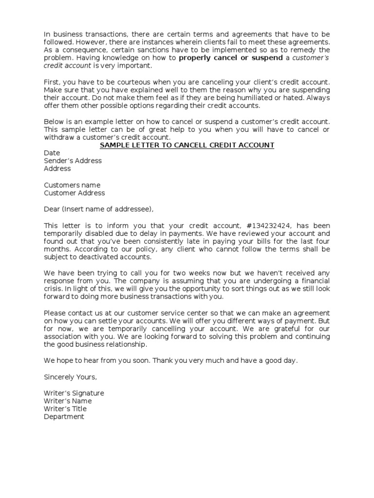 Business Sample Letters | PDF | Credit (Finance) | Employment