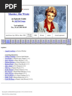 Download Murder She Wrote - An Episode Guide by s4v75p2s234puzkl SN106260233 doc pdf
