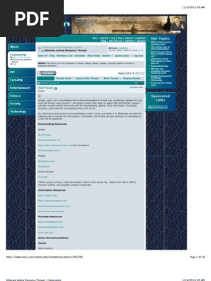 Totse Anime 1 Internet Forum Leisure