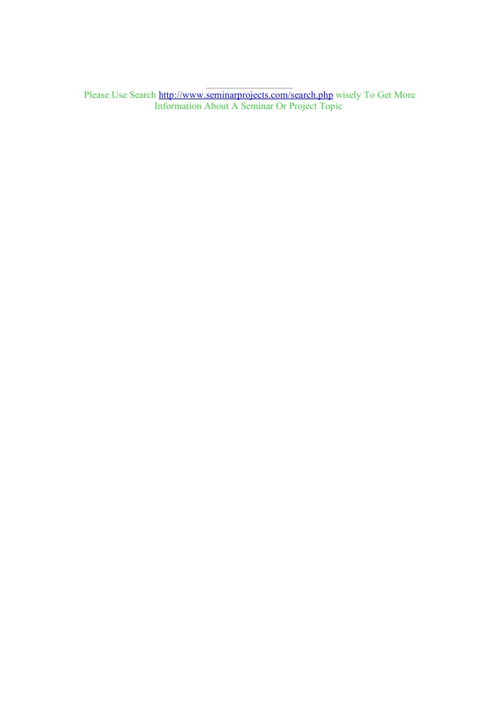 Computer Science Seminar Topics Guide | PDF