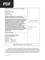 Giduck Et Al v. SOCNET Et Al, Revised Complaint and Jury Demand, 14 September 2012