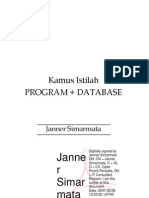 Download Kamus Istilah Program  Database by Agus Wirawan SN106267247 doc pdf