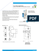 Surge Protection Made Simple™ For Telecom Applications: BSPM1A48D60LV (R) BSPM1A75D100LV (R) BSPM1A150D200LV (R)