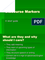 Discourse Markers (1)