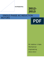 Single Phase Motors ( Electrical Engineering )