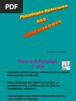 1 AULA PSICOLOGIA Nas Organizacoes. Copia