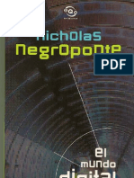 El Mundo Digital. Nicholas Negroponte