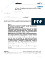 A Systematic Review of Natural Health Product Treatment for Vitiligo