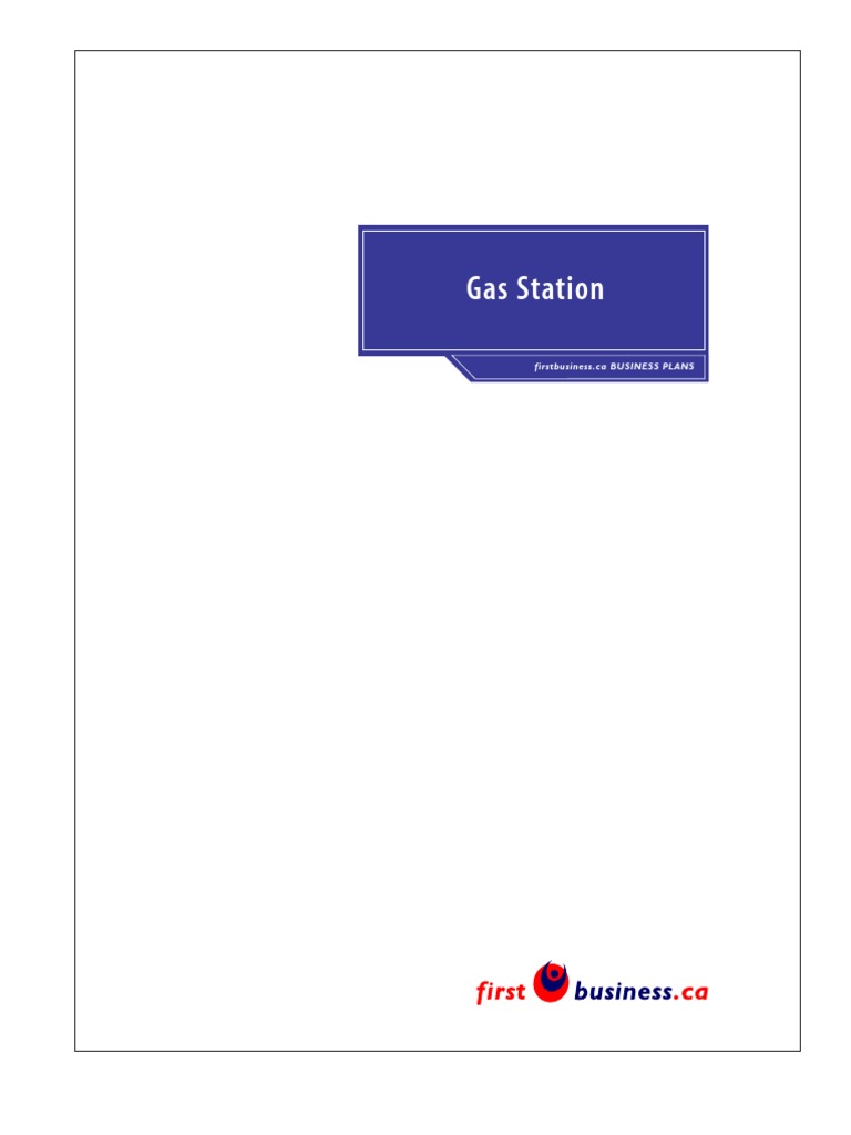 sample business plan for gas station pdf