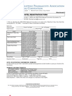 2009 PPhA National Convention-Hotel Registration Form