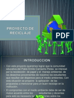 Proyecto de Reciclaje