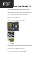 Download Soal Essay Merakit PC by Heri Syaifudin SN106312142 doc pdf