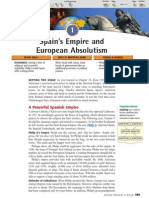 CH 21 Sec 1 - Spain's Empire and European Absolutism