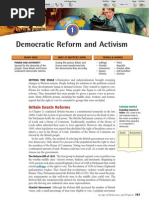 Ch 26 Sec 1 - Democratic Reform and Activism