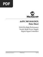 Microchip dsPIC30F2020 SMPS Datasheet