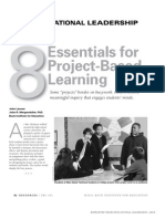 8 Esentials for Project Based Learning