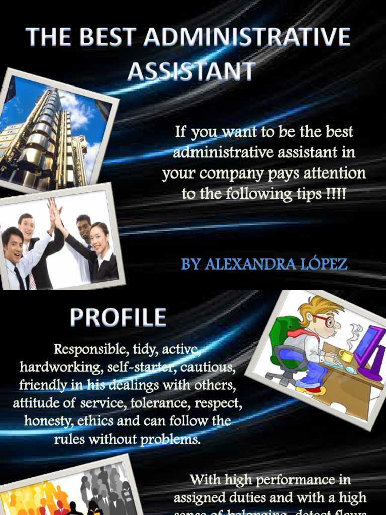 If You Want To Be The Best Administrative Assistant in Your Company ...