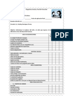 Diagnóstico Inicial y Final de Preescolar