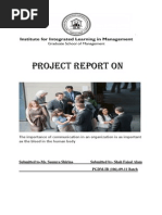 Project Report On