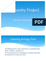 Community Project: Jakobis Kayadoe