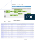 Jadwal Semester 5