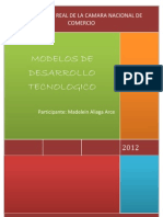 Modelos de Desarrollo Tecnológico
