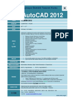 AutoCAD 2012 Kursu