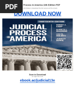 Judicial Process in America 13th Edition PDF | PDF | Judge