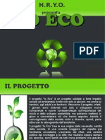 Presentazione Progetto Io Eco