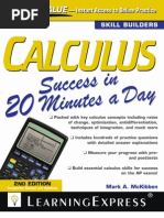 Download Calculus Success in 20 Minutes a Day2ndEdition1 by dangeroussheep SN106372603 doc pdf