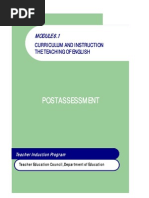 Download Module 61 English - Post Assessment by Neil Constantino Martinez SN106408017 doc pdf