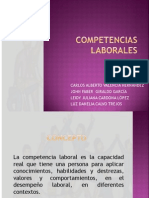 COMPETENCIAS LABORALES Presentación