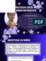 Pediatria Anestesia