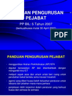 Panduan Pengurusan Pejabat