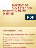 The Prevention of Rheumatic Fever and Rheumatic Heart Disease