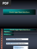 Oracle Apps Open Interfaces