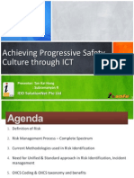 Achieving Progressive Safety Culture Through Ict: Idd Solutionnet Pte LTD