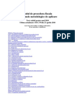 Codul de Procedura Fiscala - actualizareOUG39din21apr2010