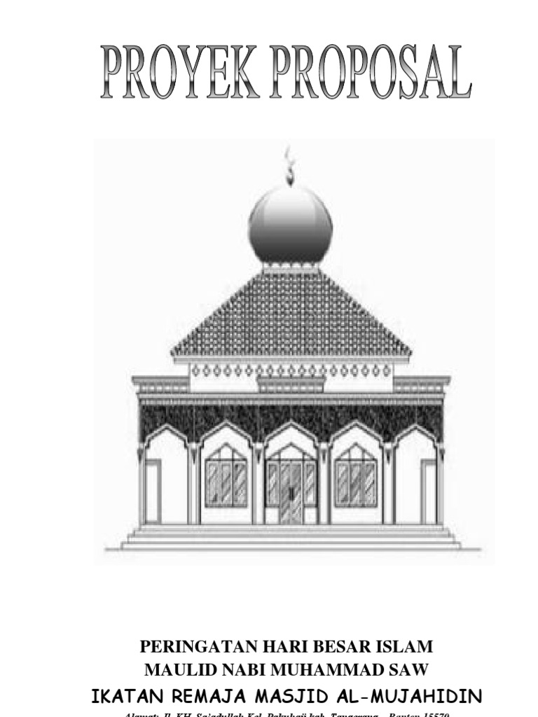 Proposal Maulid Nabi Al Mujahidin