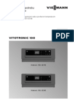 Vitotronic 100 GC1B_Upotreba