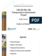 I-95/I-93 (Rte.128) Transportation Improvement Project: Newton Needham Chamber of Commerce