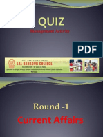 General Quiz For MBA-MCOM