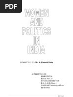 Women and Politics