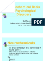 Neurochemical Basis of Psychological Disorders