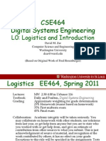 CSE464 Digital Systems Engineering: L0: Logistics and Introduction