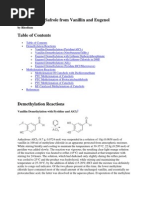 Piperonal and Safrole From Vanillin and Eugenol