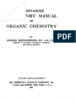 An Advanced Laboratory Manual of Organic Chemistry 1923 - Heidelberger