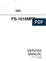 FS-1016MFP Service Manual