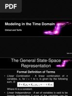 Modeling in The Time Domain: Omisol and Tarife