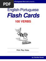 Download English-Portuguese Flash Cards - 100 Verbs by MarinaAparecida SN106480316 doc pdf